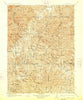 Weaverville California Historical topographic map, 1:125000 scale, 30 X 30 Minute, Year 1913