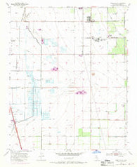 Weed Patch California Historical topographic map, 1:24000 scale, 7.5 X 7.5 Minute, Year 1955