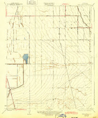 Weed Patch California Historical topographic map, 1:31680 scale, 7.5 X 7.5 Minute, Year 1933