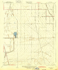 Weed Patch California Historical topographic map, 1:31680 scale, 7.5 X 7.5 Minute, Year 1933