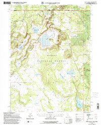 Weed Valley California Historical topographic map, 1:24000 scale, 7.5 X 7.5 Minute, Year 1993