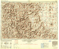 Weed California Historical topographic map, 1:250000 scale, 1 X 2 Degree, Year 1948