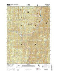 Weitchpec California Current topographic map, 1:24000 scale, 7.5 X 7.5 Minute, Year 2015