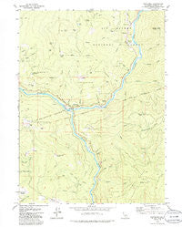 Weitchpec California Historical topographic map, 1:24000 scale, 7.5 X 7.5 Minute, Year 1979