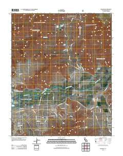 Weldon California Historical topographic map, 1:24000 scale, 7.5 X 7.5 Minute, Year 2012