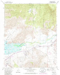 Weldon California Historical topographic map, 1:24000 scale, 7.5 X 7.5 Minute, Year 1972