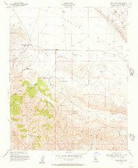 Wells Ranch California Historical topographic map, 1:24000 scale, 7.5 X 7.5 Minute, Year 1954