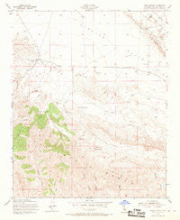 Wells Ranch California Historical topographic map, 1:24000 scale, 7.5 X 7.5 Minute, Year 1954
