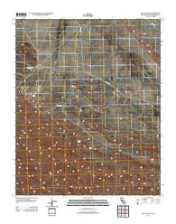 Wells Ranch California Historical topographic map, 1:24000 scale, 7.5 X 7.5 Minute, Year 2012