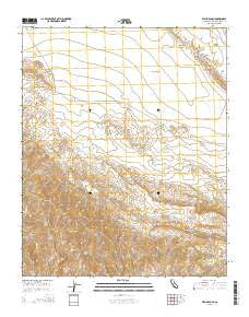 Wells Ranch California Current topographic map, 1:24000 scale, 7.5 X 7.5 Minute, Year 2015