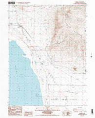 Wendel California Historical topographic map, 1:24000 scale, 7.5 X 7.5 Minute, Year 1988