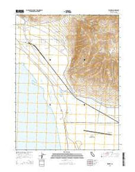 Wendel California Current topographic map, 1:24000 scale, 7.5 X 7.5 Minute, Year 2015
