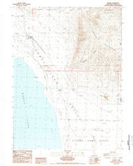 Wendel California Historical topographic map, 1:24000 scale, 7.5 X 7.5 Minute, Year 1988