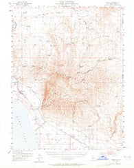 Wendel California Historical topographic map, 1:62500 scale, 15 X 15 Minute, Year 1954