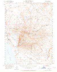 Wendel California Historical topographic map, 1:62500 scale, 15 X 15 Minute, Year 1954