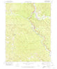 Weott California Historical topographic map, 1:24000 scale, 7.5 X 7.5 Minute, Year 1969