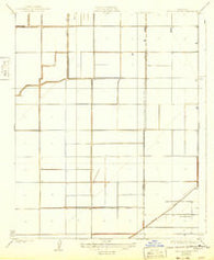 West Alpaugh California Historical topographic map, 1:31680 scale, 7.5 X 7.5 Minute, Year 1929