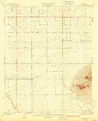 West Alpine Butte California Historical topographic map, 1:24000 scale, 7.5 X 7.5 Minute, Year 1933