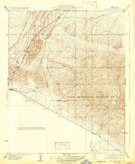 West Elk Hills California Historical topographic map, 1:31680 scale, 7.5 X 7.5 Minute, Year 1932