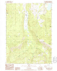 West Haight Mtn California Historical topographic map, 1:24000 scale, 7.5 X 7.5 Minute, Year 1986
