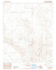 West Ord Mountain California Historical topographic map, 1:24000 scale, 7.5 X 7.5 Minute, Year 1982