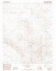 West Ord Mtn California Historical topographic map, 1:24000 scale, 7.5 X 7.5 Minute, Year 1982