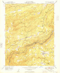 West Point California Historical topographic map, 1:24000 scale, 7.5 X 7.5 Minute, Year 1949