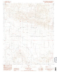 West of Drinkwater Lake California Historical topographic map, 1:24000 scale, 7.5 X 7.5 Minute, Year 1986