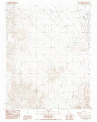 West of Eagle Mtn California Historical topographic map, 1:24000 scale, 7.5 X 7.5 Minute, Year 1988