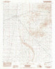 West of Flattop Mtn California Historical topographic map, 1:24000 scale, 7.5 X 7.5 Minute, Year 1984