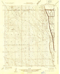 West of Goose Lake California Historical topographic map, 1:31680 scale, 7.5 X 7.5 Minute, Year 1932