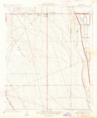 West of Goose Lake California Historical topographic map, 1:31680 scale, 7.5 X 7.5 Minute, Year 1934