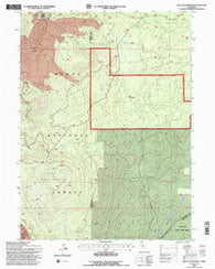 West of Kephart California Historical topographic map, 1:24000 scale, 7.5 X 7.5 Minute, Year 1993