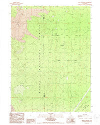 West of Kephart California Historical topographic map, 1:24000 scale, 7.5 X 7.5 Minute, Year 1988