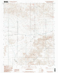 West of Leach Spring California Historical topographic map, 1:24000 scale, 7.5 X 7.5 Minute, Year 1996