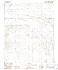 West of Red Pass Lake California Historical topographic map, 1:24000 scale, 7.5 X 7.5 Minute, Year 1986