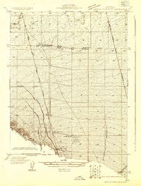 West of Tejon Hills California Historical topographic map, 1:31680 scale, 7.5 X 7.5 Minute, Year 1931