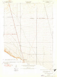 West of Tejon Hills California Historical topographic map, 1:24000 scale, 7.5 X 7.5 Minute, Year 1934