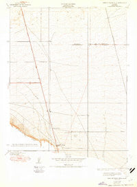 West of Tejon Hills California Historical topographic map, 1:24000 scale, 7.5 X 7.5 Minute, Year 1934