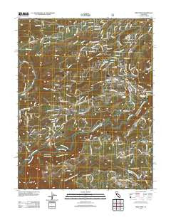 West Point California Historical topographic map, 1:24000 scale, 7.5 X 7.5 Minute, Year 2012