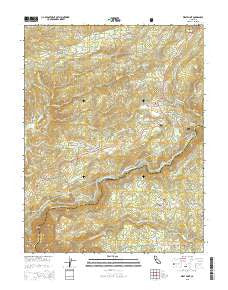 West Point California Current topographic map, 1:24000 scale, 7.5 X 7.5 Minute, Year 2015
