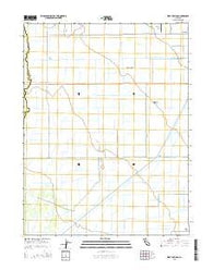 West of Biggs California Current topographic map, 1:24000 scale, 7.5 X 7.5 Minute, Year 2015