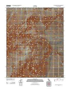 West of Black Hills California Historical topographic map, 1:24000 scale, 7.5 X 7.5 Minute, Year 2012