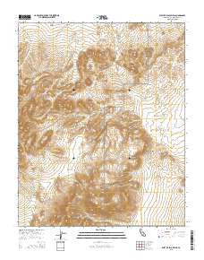West of Black Hills California Current topographic map, 1:24000 scale, 7.5 X 7.5 Minute, Year 2015