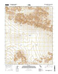 West of Drinkwater Lake California Current topographic map, 1:24000 scale, 7.5 X 7.5 Minute, Year 2015