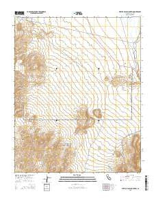 West of Eagle Mountain California Current topographic map, 1:24000 scale, 7.5 X 7.5 Minute, Year 2015