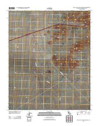 West of Flattop Mountain California Historical topographic map, 1:24000 scale, 7.5 X 7.5 Minute, Year 2012