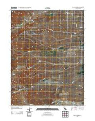 West of Gerber California Historical topographic map, 1:24000 scale, 7.5 X 7.5 Minute, Year 2012