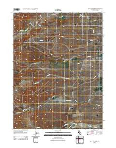 West of Gerber California Historical topographic map, 1:24000 scale, 7.5 X 7.5 Minute, Year 2012
