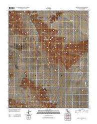 West of Glasgow California Historical topographic map, 1:24000 scale, 7.5 X 7.5 Minute, Year 2012